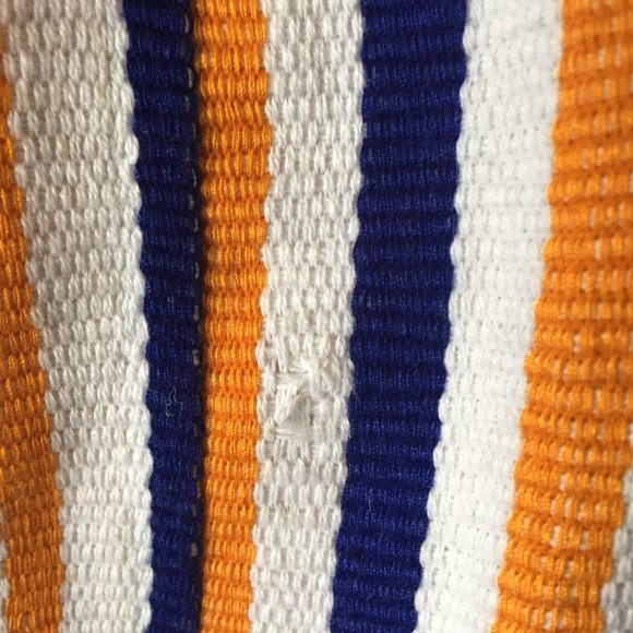 VINTAGE SLEEVELESS STRIPE MIDI DRESSES SIZE M - Picture 9 of 11